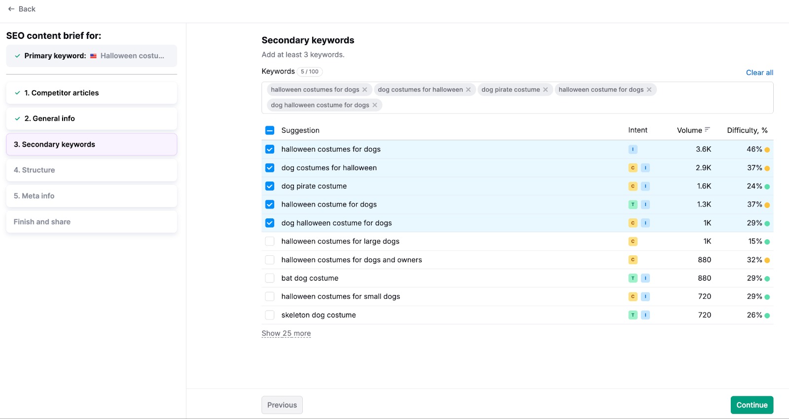 SEO Brief Generator image 6